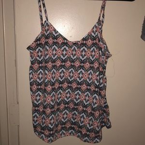 Pattern tank top